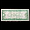 Image 3 : **Star Note** 1928B $1 Blue Seal Silver Certificate "funnyback" Grades vf+