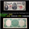 Image 1 : 1907 $5 Large Size Legal Tender Note "WoodChopper" Fr-91 Grades vf+
