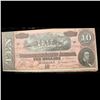 Image 2 : 1864 $10 Confederate Note, T-68 Grades xf+
