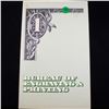 Image 2 : UNCUT MINT SHEET of 4x 1985 $1 Federal Reserve Notes All GEM Or Better Intresting Serial #