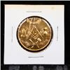 Image 2 : Lot #86 of the 450 Masonic Tokens from The Walter O. Collection