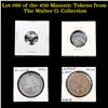 Image 1 : Lot #90 of the 450 Masonic Tokens from The Walter O. Collection