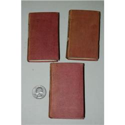 MINIATURE CLASSICS. A Group of 3 Volumes as L