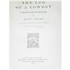 Image 2 : Adams, Andy. The Log of a Cowboy - A Narrativ