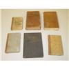 Image 1 : EARLY SCHOOL BOOKS. A Group of 6 Volumes as L