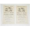 Image 1 : (2) 1890 NH STATE DEMOCRATIC TICKET ELECTION
