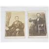Image 1 : (2) CDV PHOTOGRAPHS OF ABRAHAM LINCOLN (CIRCA