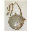 Image 1 : 19TH CENT. ROUND MILITARY TIN CANTEEN W/ APPL