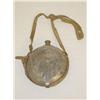Image 2 : 19TH CENT. ROUND MILITARY TIN CANTEEN W/ APPL