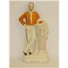 Image 1 : 18 1/2" VICTORIAN STAFFORDSHIRE FIGURE OF GAR