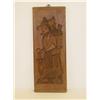 Image 1 : DOUBLE SIDED CHARACTER CARVED WOODEN PASTRY C