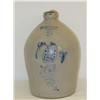 Image 1 : 13 1/2" A.O. WHITTEMORE STONEWARE JUG W/ COBA