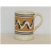 Image 2 : 3 3/4" MOCHA WARE PEARLWARE HANDLED MUG W/ BR