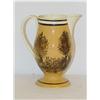 Image 1 : 5 1/2" MOCHA WARE CREAMWARE CREAM JUG W/ SEAW