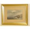 Image 1 : W.C. HUNT PASTEL PAINTING SEASCAPE W/ SHORELI