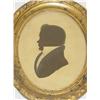 Image 2 : 19TH CENT. OVAL CUT SILHOUETTE OF MR. JEWELL-