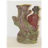 Image 2 : 6" EARLY STAFFORDSHIRE FIGURE SPILL VASE OF Y