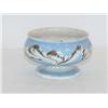 Image 1 : 2" MOCHA WARE PEARLWARE PEDESTALED OPEN SALT