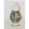 Image 1 : 4 3/4" MOCHA WARE PEARLWARE PEPPER POT W/ BLU