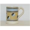 Image 2 : 3 3/4" MOCHA WARE PEARLWARE HANDLED MUG W/ CA