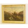 Image 1 : E.L. HOWLAND OIL ON CANVAS OF MOUNTAIN LANDSC