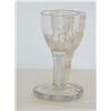 Image 1 : 18TH CENT. BLOWN GLASS WINE W/ WHITE AIR TWIS