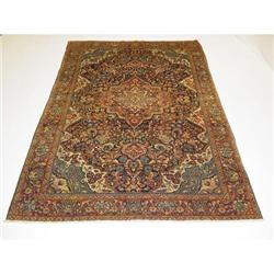 PERSIAN CARPET - OLD SAROUK STYLE (19TH CENT.