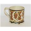 Image 2 : 2 1/2" MOCHA WARE CREAMWARE HANDLED MUG W/ TR