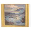 Image 2 : LESTER J. CHENEY OIL ON ARTIST BOARD OF SUNSE