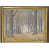 Image 2 : LOUISE M. KAMP OIL ON ARTIST BOARD OF FOREST