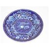 Image 2 : PR. 7 1/2" DARK BLUE STAFFORDSHIRE SHELL PATT