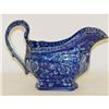 Image 3 : HISTORICAL DARK BLUE STAFFORDSHIRE CREAMER &