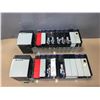 Image 3 : (2) - ALLEN-BRADLEY 1756-A10 10 SLOT CHASIS W/ POWER SUPPLY 1756-PA75 & MODULES AS SHOWN IN THE PICS