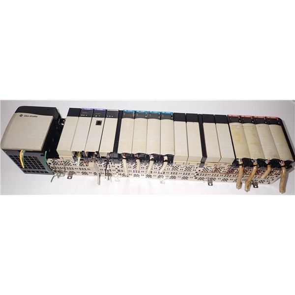 Allen Bradley #1756-A17 Rack w/ Modules