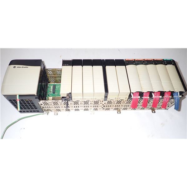 Allen Bradley #1756-A13 Rack w/ Modules