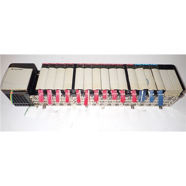 Allen Bradley #1756-A17 Rack w/ Modules