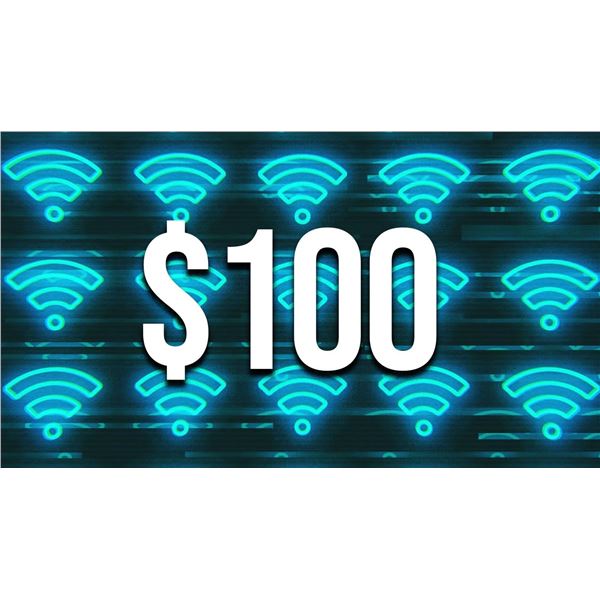 $100 donation