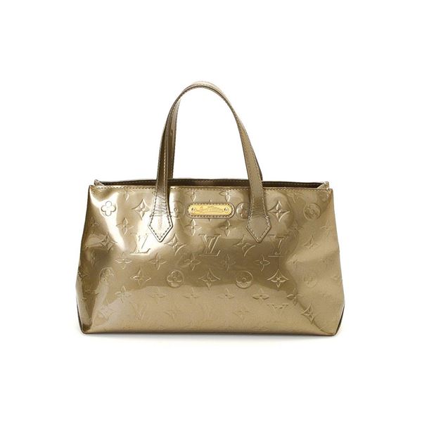Louis Vuitton Gold Monogram Wilshire PM Handbag