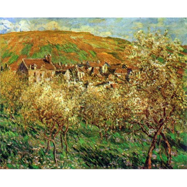 Claude Monet - Flowering Apple Trees