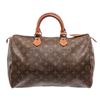 Image 1 : Louis Vuitton Brown Monogram Speedy 35cm Satchel