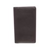 Image 1 : Louis Vuitton Brown Taiga Leather Checkbook Wallet
