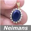 Image 1 : 1.00 ct Blue Topaz Ring 14k Gold USGL CERTIFIED