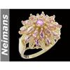 Image 1 : USGL Certified .75 ct Diamond Cocktail Ring 14kt Gold