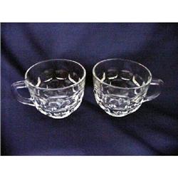Federal Yorktown Depression Glass 11 Punch Cups#1606658