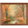 Image 1 : "Autumn River Landscape" by Robert Wood - #1606827