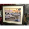 Image 1 : Boats in the Harbor Print by Brian Blood  #1607136