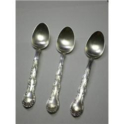 Set of 3 Sterling Silver Spoons #1607167