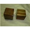 Image 1 : Two Old Unique Wooden Boxes #1607177