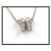 Image 1 : DIAMOND PENDANT DESIGNED AS A BUTTERFLY(was #1607290