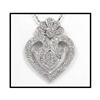 Image 1 : SPECTACULAR PLATINUM DIAMOND PENDANT(was $1700)#1607347